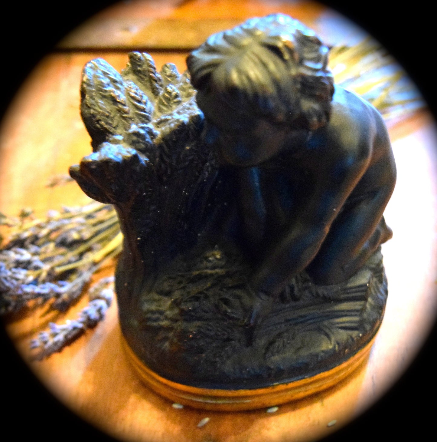 A Pair of Italian Antique Borghese Renaissance Statue Of Cherub Book Ends                 Sku: C388