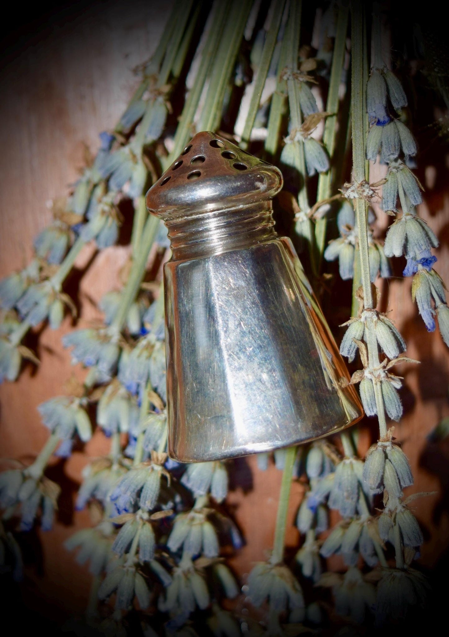 A Set of 12 Mini Sterling Silver Salt & Peppers     c.1800's           Sku: C231