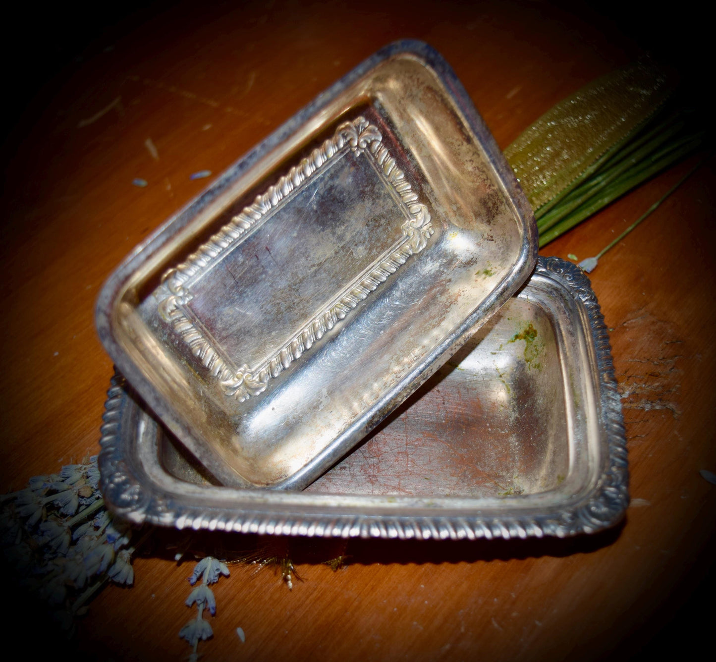 Silverplated Small Butter Dish                                      Sku: C233