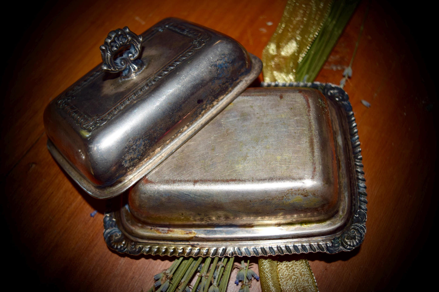 Silverplated Small Butter Dish                                      Sku: C233