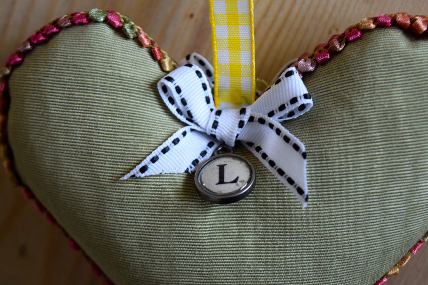 French Lavender Heart Sachet