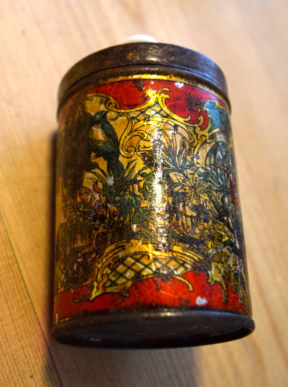 French Antique Epices Tin   Sku: C015