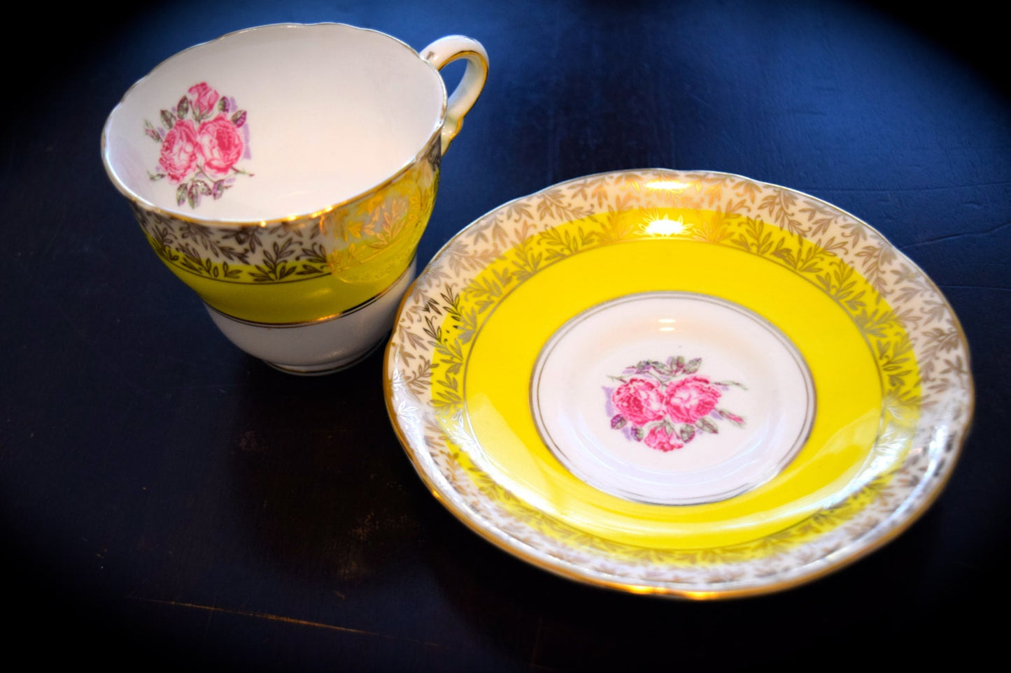 Vintage Royal Stafford Teacup and Saucer