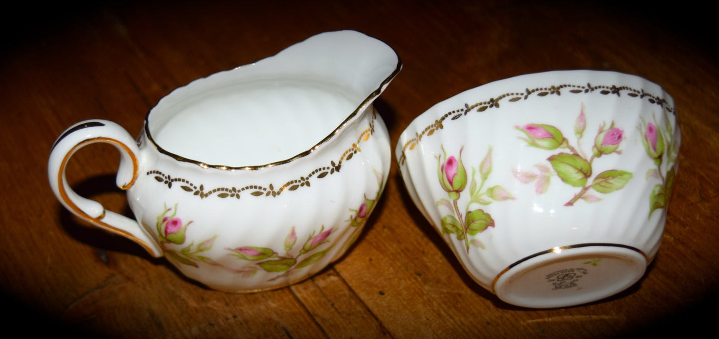 E.B Foley Vintage Cream and Sugar Set