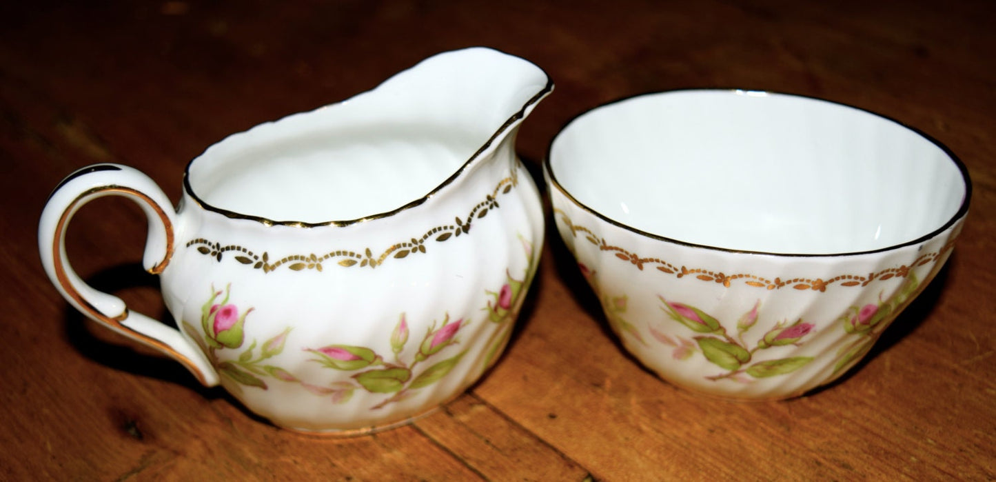 E.B Foley Vintage Cream and Sugar Set