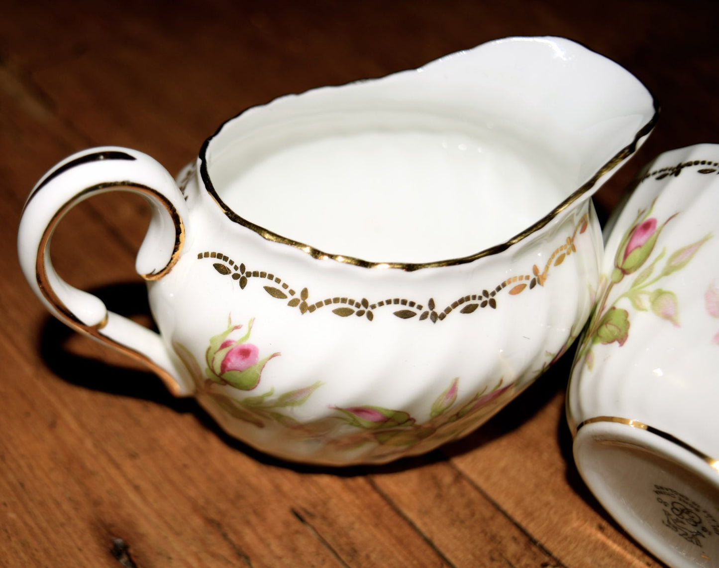 E.B Foley Vintage Cream and Sugar Set