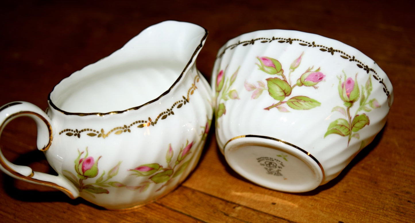 E.B Foley Vintage Cream and Sugar Set