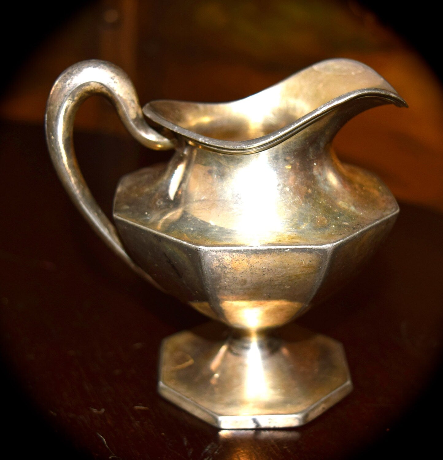 Superior Vintage Sterling Silver Plated Creamer