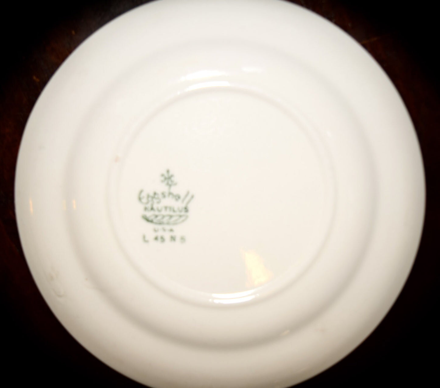 Set of 5 Homer Laughlin Eggshell Nautilus Butter Plates L45N5  Sku:  K124