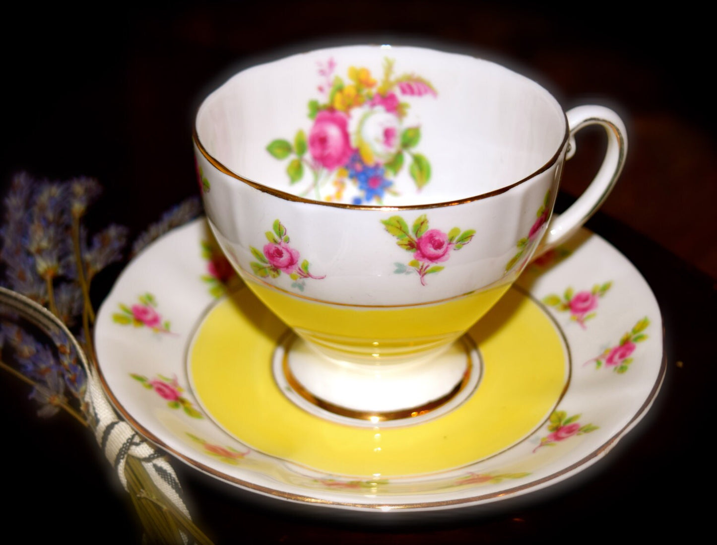 Royal Standard China Teacup and Saucer Made in England