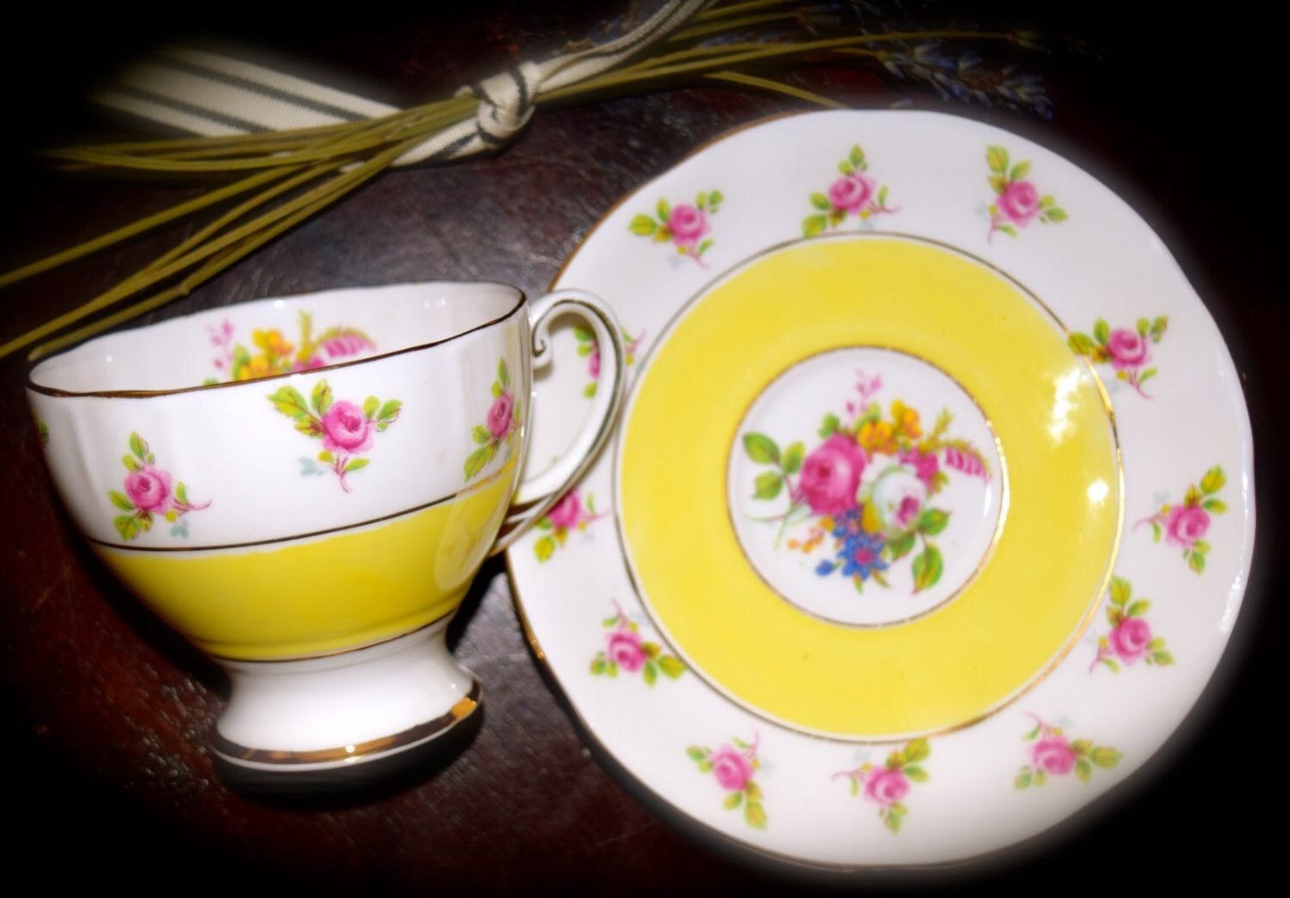 Royal Standard China Teacup and Saucer Made in England